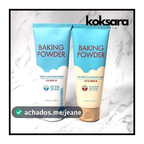 Espuma De Limpeza De Poros Em Pó De Cozimento etude house/Profunda bb 160g