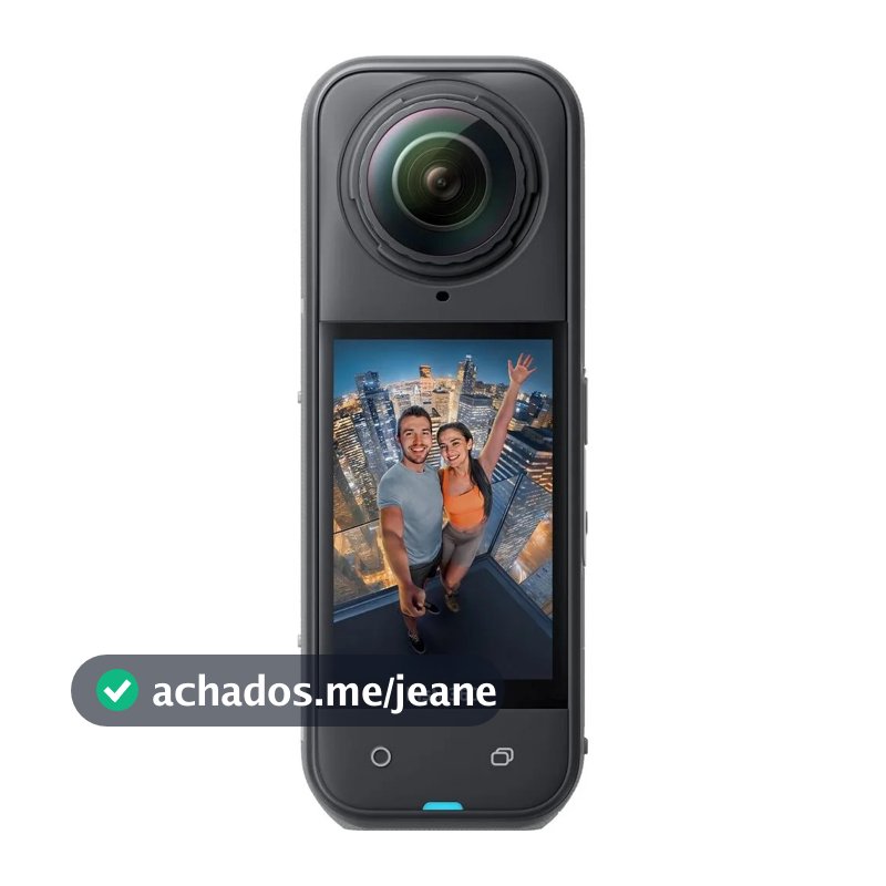 Câmera De Ação Insta360 X5 8k 360º Ipx8 À Prova D'água