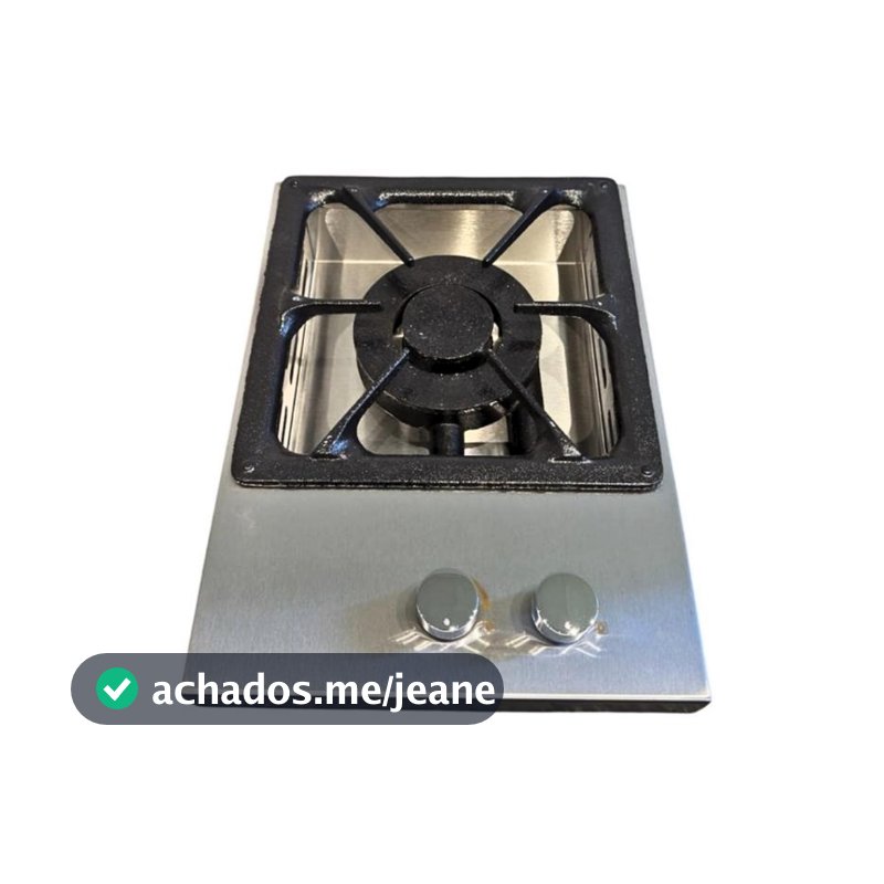 Bifeteira Guindani Platinum de Embutir Inox 36cm Gás GLP Queimador Duplo e Grelha