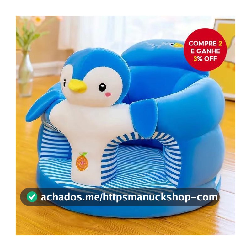 Capa De Assento De Apoio Para Bebês , Cadeira De Pelúcia Aprender A Sentar , Brincar , Lavável , Sem Enchimento , Verão