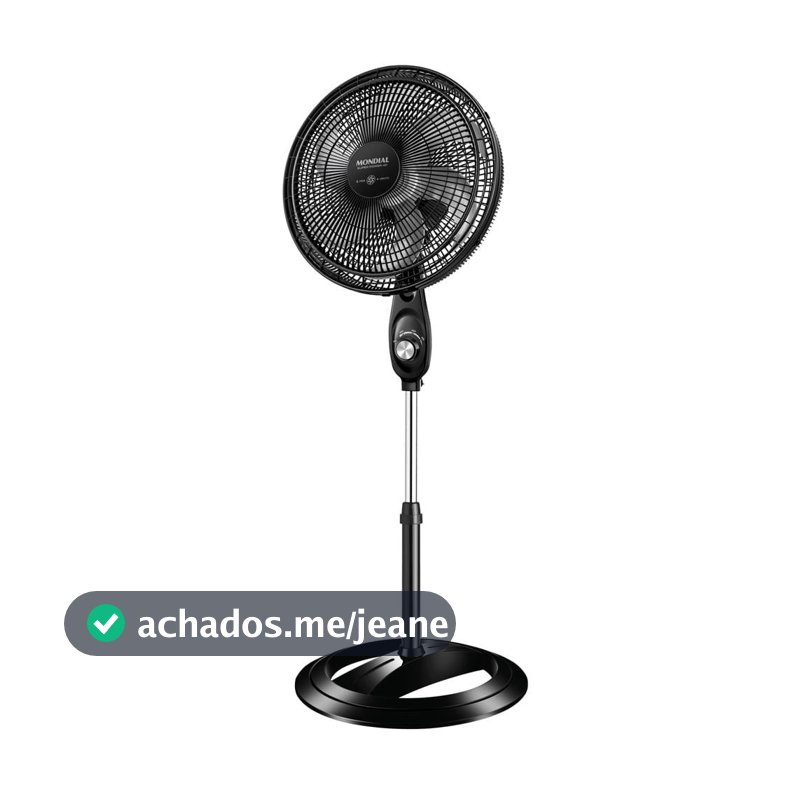 Ventilador de Coluna Mondial Super Power 6 Pás VSP-40C-NB - 40cm 110V