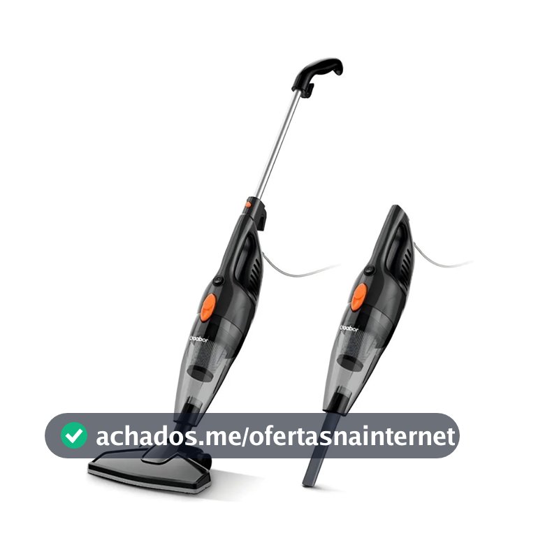 Aspirador De Pó Vertical 2 Em 1 Portátil Gaabor 650w