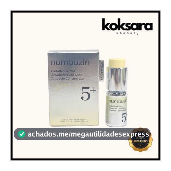 Numbuzin Glutathione TXA10 Intensive Toning Ampoule & Powder 10.7g
