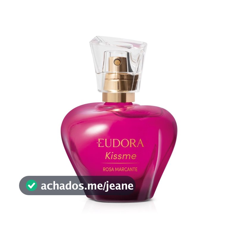 Kiss Me Rosa Marcante Colônia Desodorante 50ml