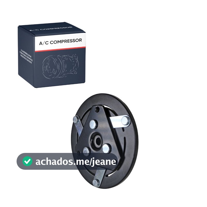Embreagem do Compressor Ar Condicionado Delphi CVC Eixo Estriado