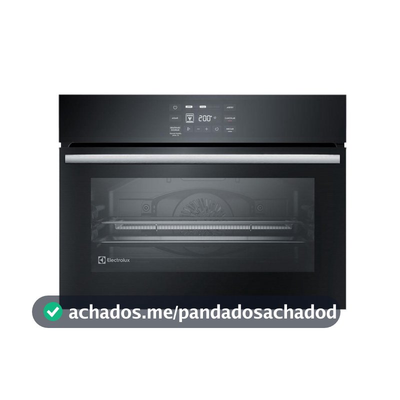 Forno de Embutir Elétrico Electrolux 50L Experience Air Fryer, PerfectCook360 e Painel Touch (OE5EA)