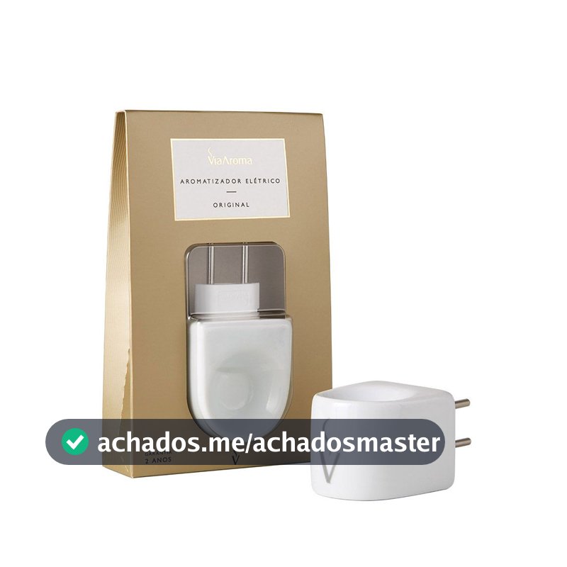 Aromatizador Elétrico de Porcelana Bivolt Original Via Aroma