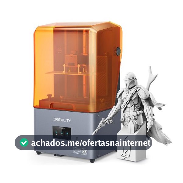 Impressora 3D 8K Halot-Mage Creality – Miniaturas Perfeitas em Horas