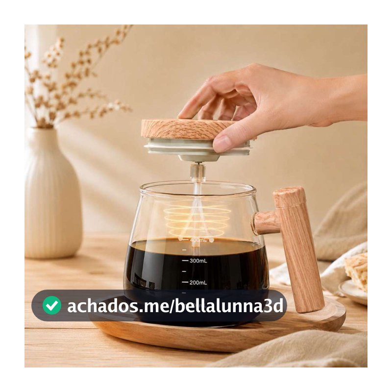 Caneca Automática Mistura Shake Com Cabo De Plástico 400ml Elétrica Recarregável 7000rpm Alta Velocidade
