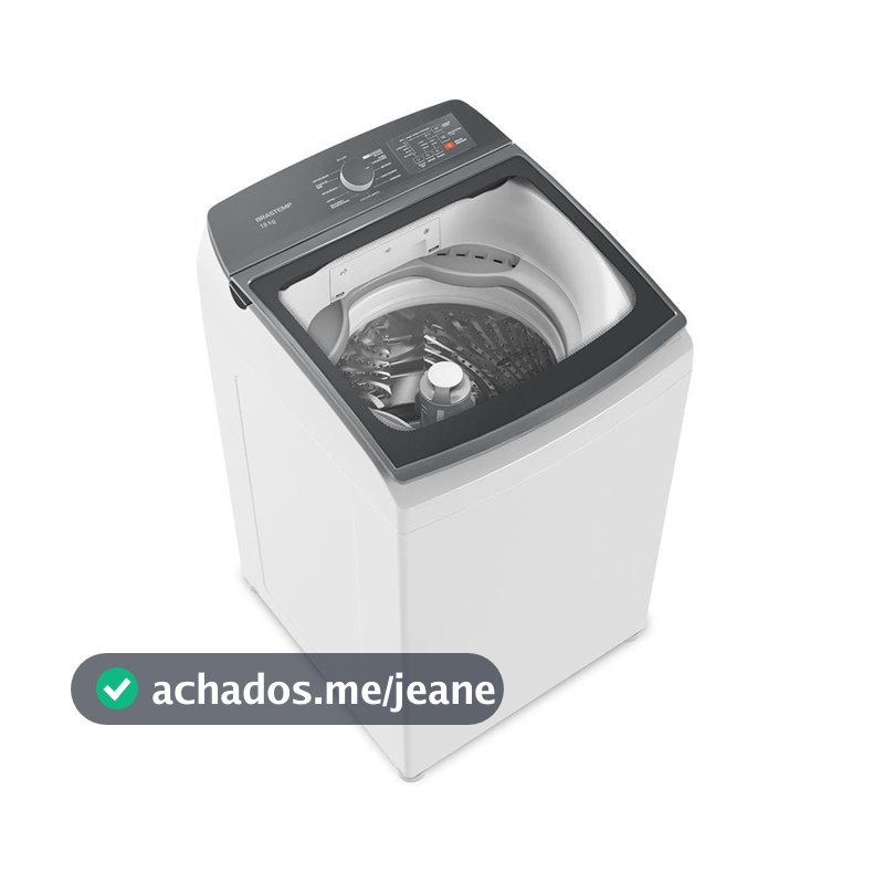 Lavadora de Roupas BWF18AB com Ciclo Tira Manchas Advanced e Ciclo Antibolinha 18Kg Brastemp