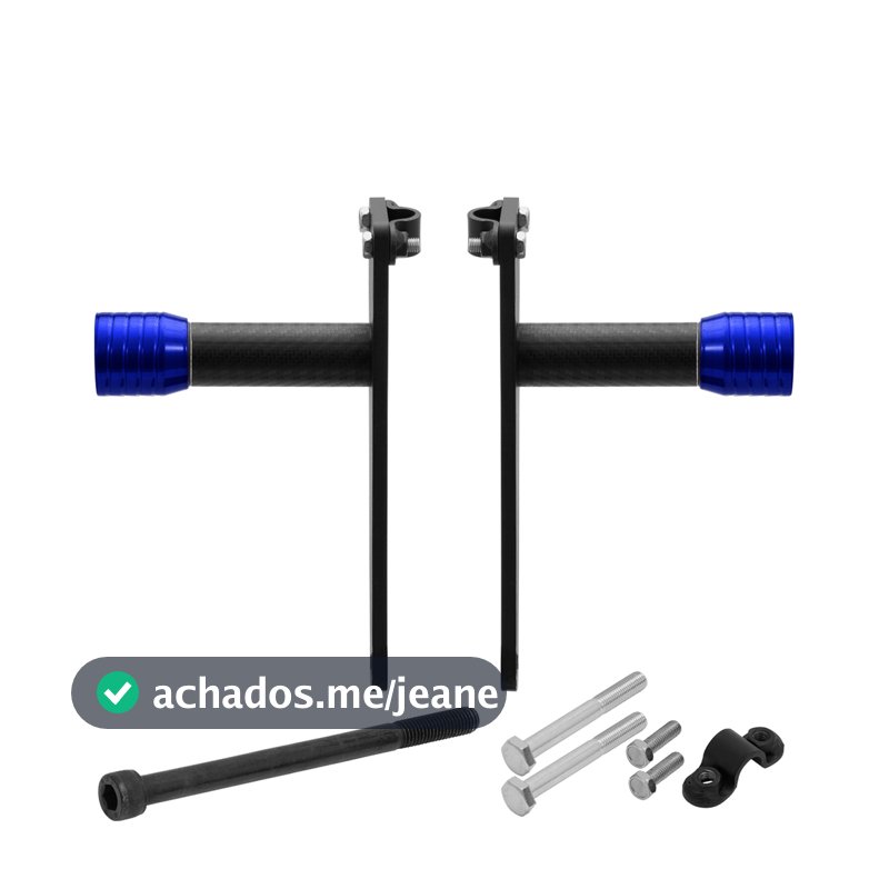 Slider Protetor De Motor Peças Acessórios Super Adventure Moto Cbr 250 2012 Em Alumínio Par