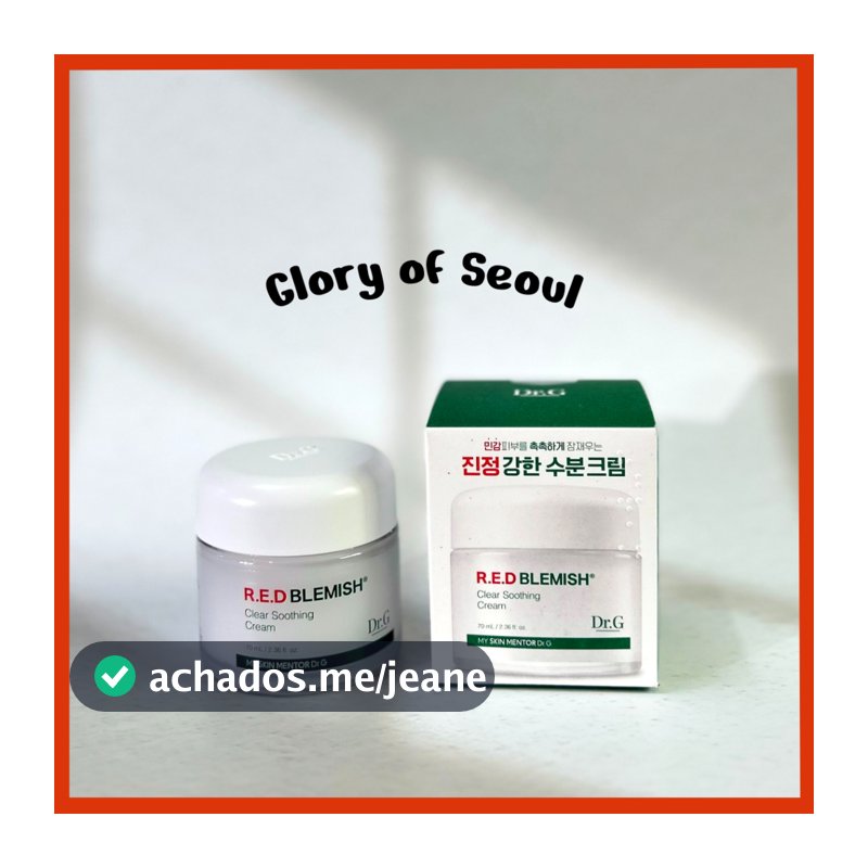 [Dr.G] R.E.D Blemish Clear Soothing Cream (70ml/50ml) 5-cica complex