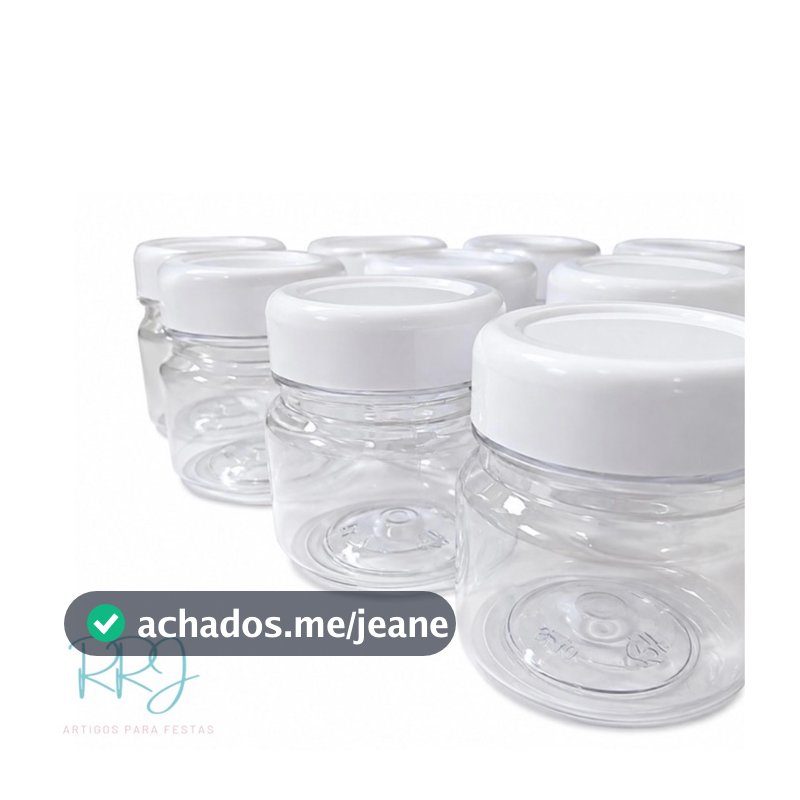 20 uni Potinhos papinha 40ml para creme de avelã, nutellinha, geleia e brigadeiro / lembrancinhas e festas