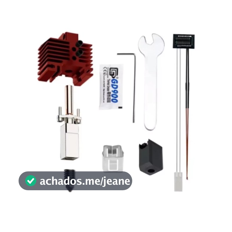 Extrusor de Hotend V2.0 atualizado para impressoras 3D Bambu Lab P1P P1S X1C, acessório de substituição