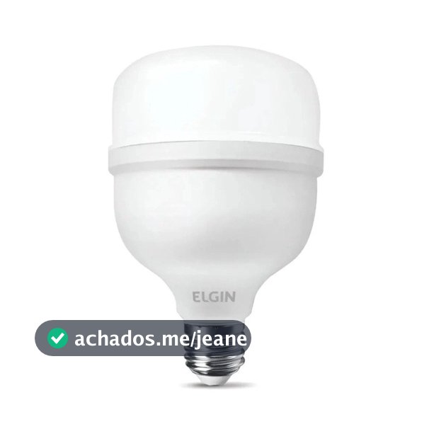Kit 5 Lâmpadas Super Bulbo Alta Potência Led 20w 6500k - Elgin
