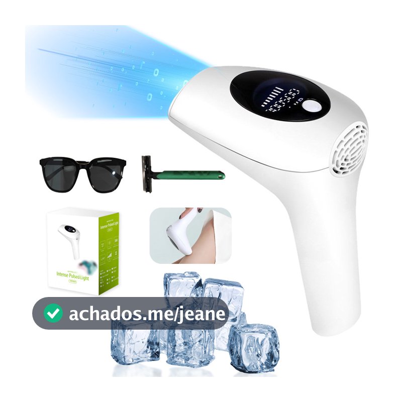 Depilador A Laser Lpl Removedor Luz Pulsada 999999 Flash Produtos Unissex Para Depilação Aparelho De Depilação Ice Point
