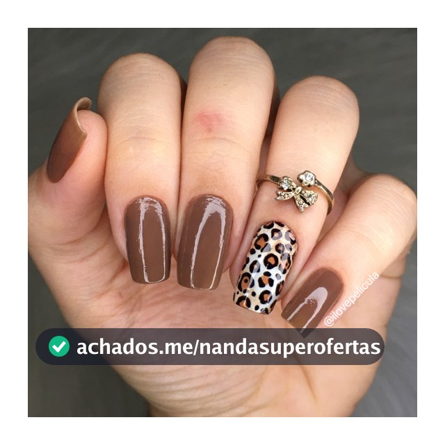 Película de unha animal print cartela com 12 adesivos ALP - 246 Adesivos,películas,unhas,nails art,unhas decoradas