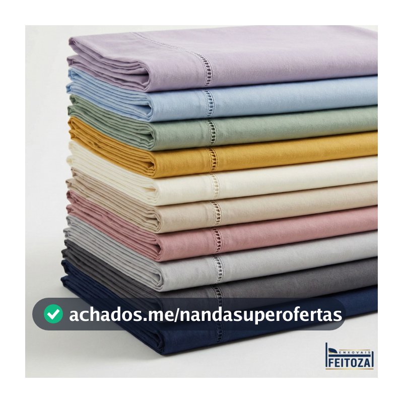 Kit Fronhas 400 Fios Capa Para Travesseiro Detalhe Ponto Palito Varias Cores Acabamento Premium