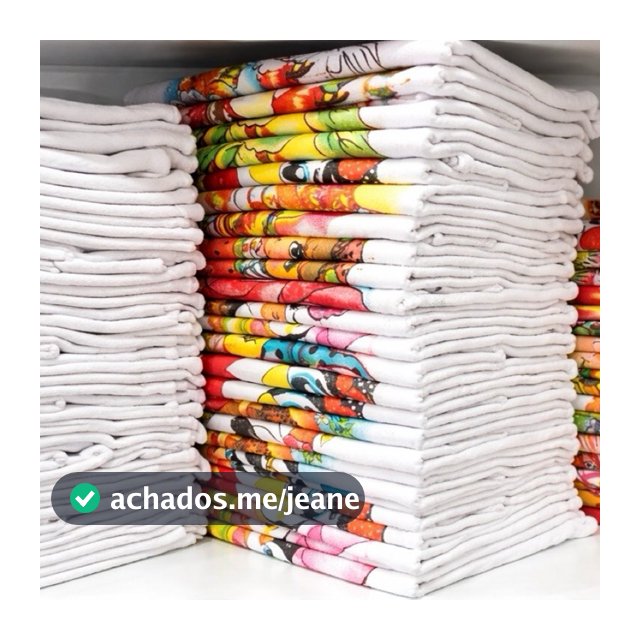 Kit Com 10 Panos de Prato Estampado GRANDE 100% Algodão