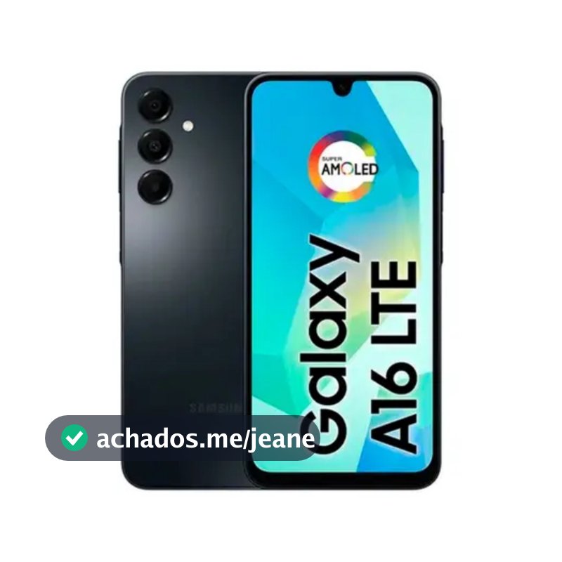 Smartphone Samsung A16 4g  4GB 128GB/4 RAM: Câmera de Qualidade, Design Elegante e Ótimo Custo-Benefício