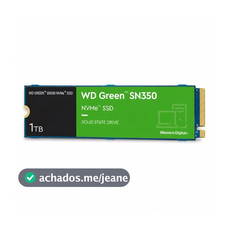 SSD Western Digital WD Green SN350 1TB NVMe M.2 2280