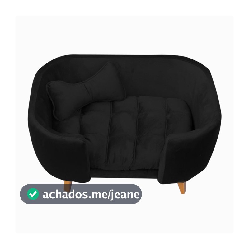 ENVIO IMEDIATO - Poltrona Cama Pet Hanna Decorativa Veludo