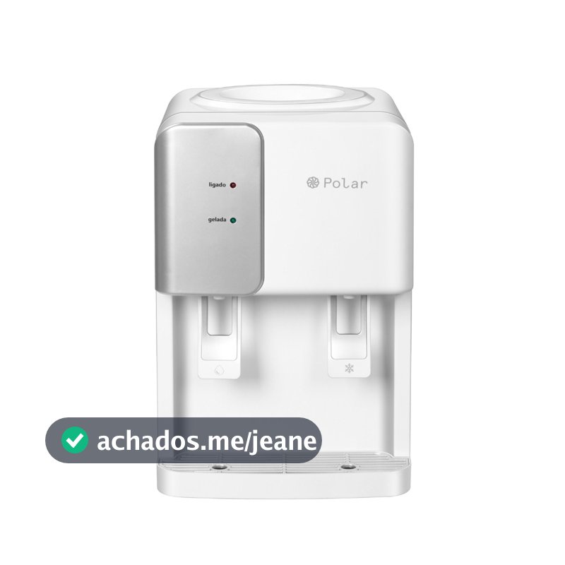 Bebedouro Eletrônico Polar Branco - Água Natural e Gelada
