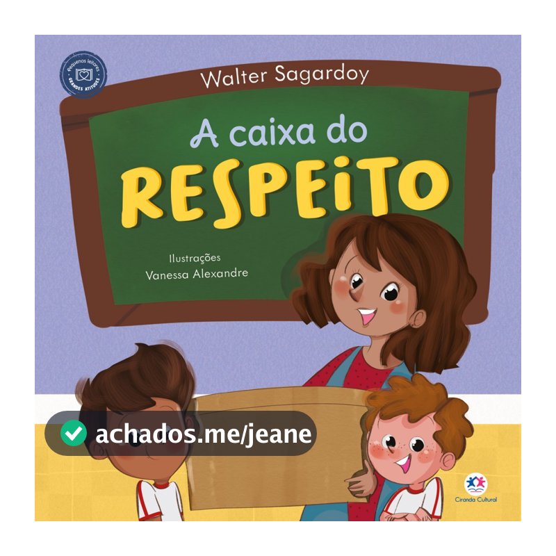 Livro Grampeado A caixa do respeito