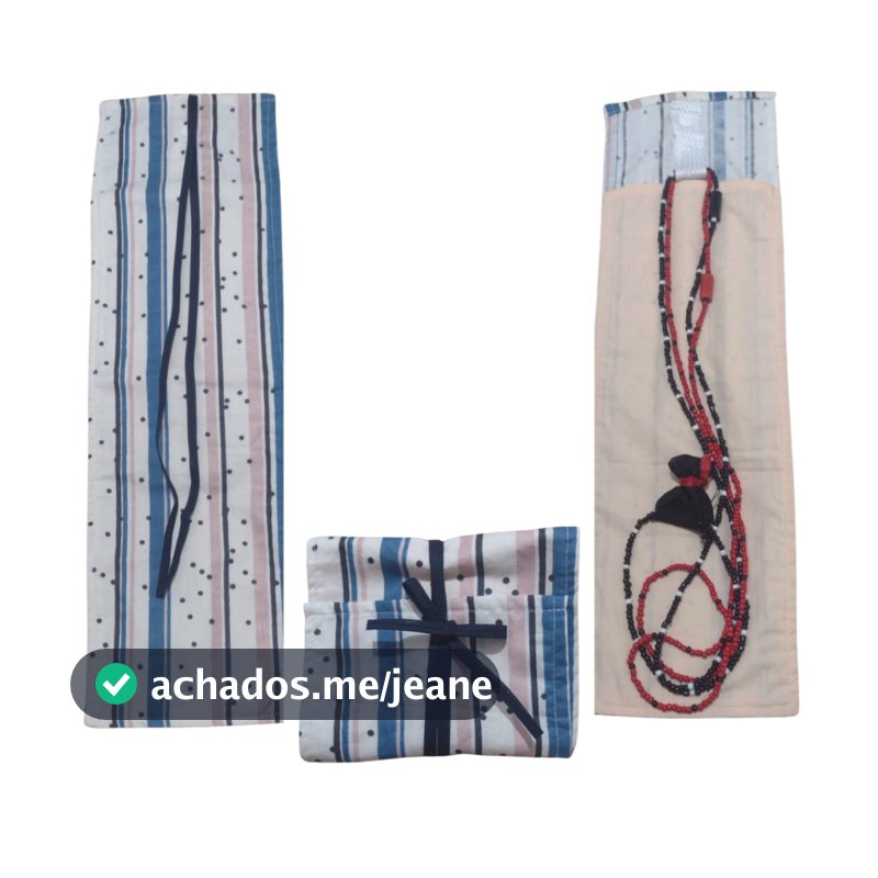 Bolsa Saco Porta Guias Exú Orixá  Bolsa Porta Guia para Umbanda Candomblé ref 02