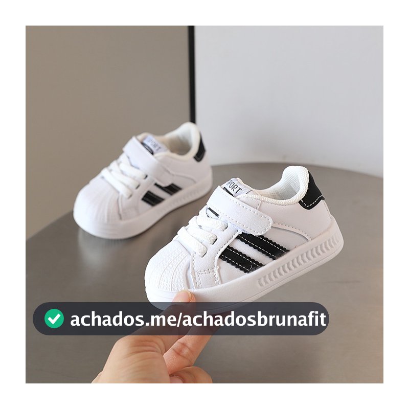 Tênis infantil 0-3 anos de  bebê Calçados infantis Menino Menina Sapatos casuais Leve e macio