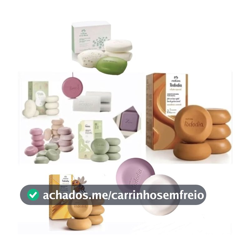 Natura sabonete unitario ou kit ou caixas uma FRAGRANCIA mmbb ERVA DOCE