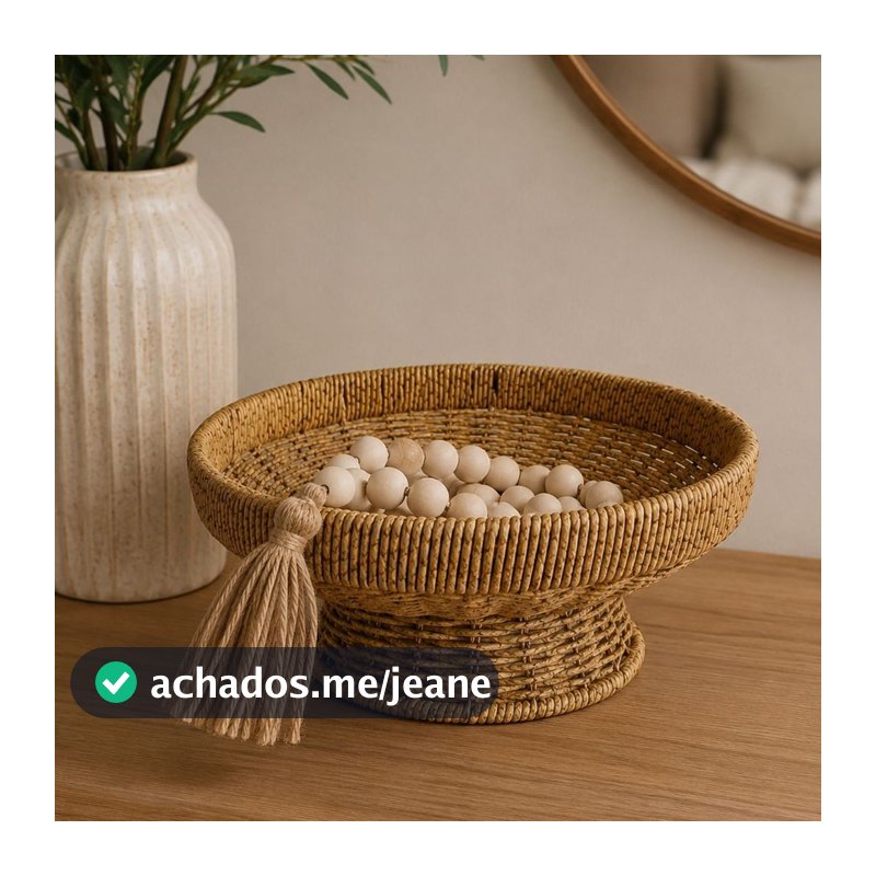 FRUTEIRA DE MESA RUSTICA 25CM