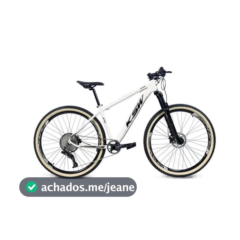Bicicleta Aro 29 Ksw 9v Freio Hidráulico Trava E K7 11/40