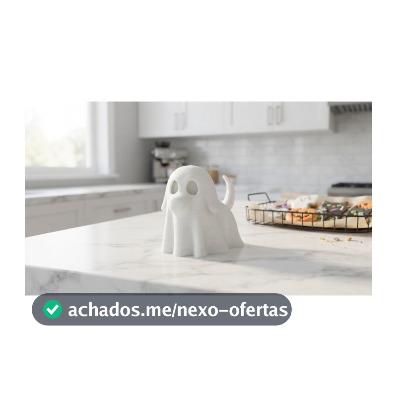 CACHORRO FANTASMA – DECORAÇÃO DE HALLOWEEN EM IMPRESSÃO 3D