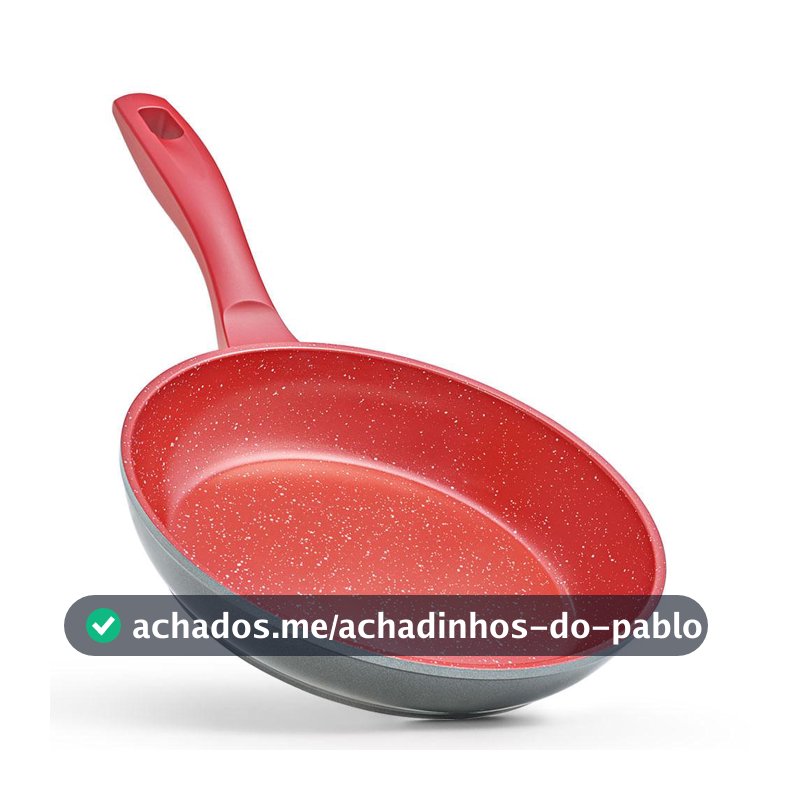 Panela Polishop Sauté Grand Vermelha 24cm