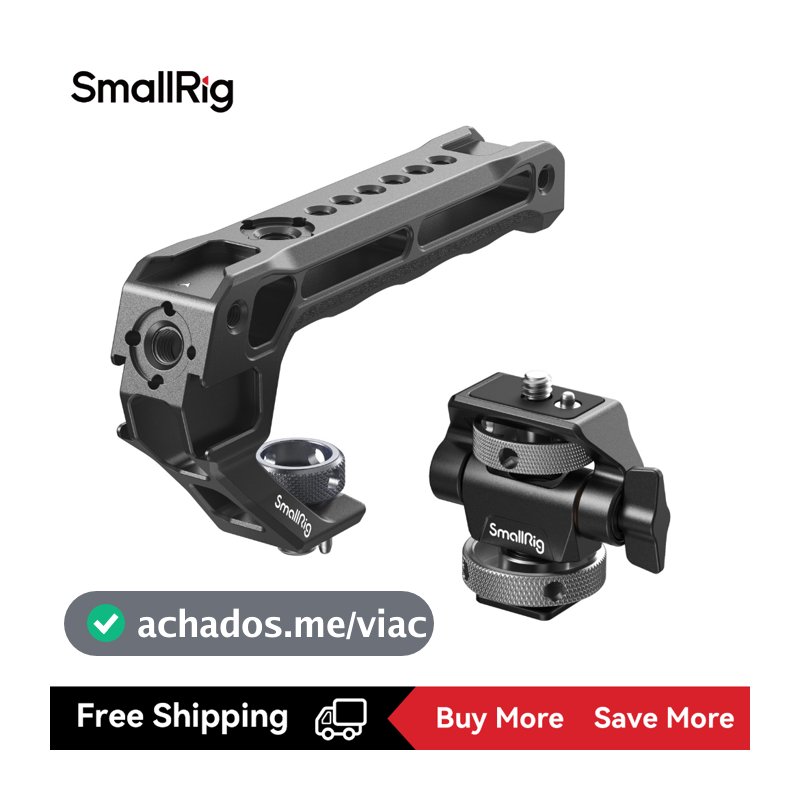 Alça Superior SmallRig Com Kit De Suporte Para Monitor , Furos De Localização ARRI # 3765 E Sapata Fria 2905B , (Compatí