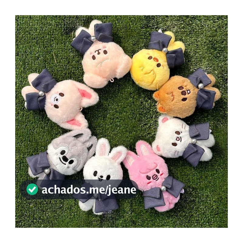 Kpop SK Magic School Bonecos De Pelúcia Sk Bichos Charme Bolsa De Brinquedos