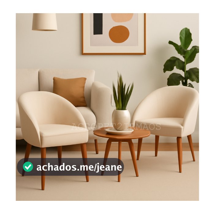 kIT 2 Cadeira Lua Decorativa Poltrona Lua Sala de Estar Salão Quarto Estética Decoração Recepção