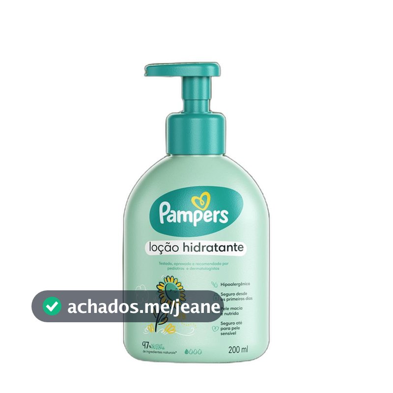 Pampers Girassol - Loção Hidratante Corporal 200ml