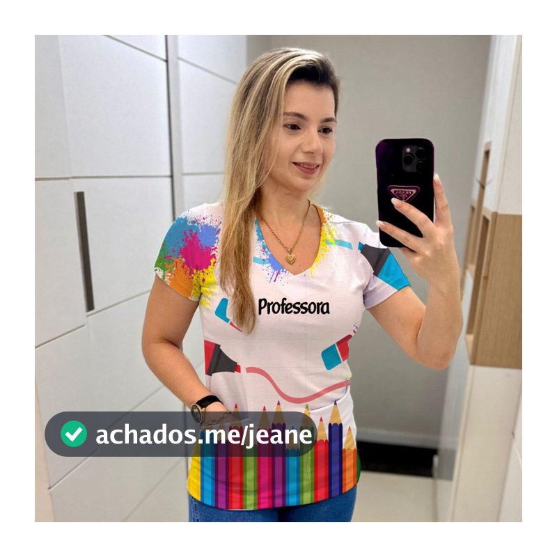 Bata Feminina com Bolso | Scrub Profissional | Pijama Cirúrgico | Avental para Professora | Educadora | Pedagogia |
