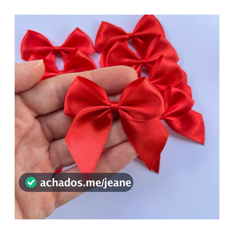 Laço Lacinho de fita cetim N5 - 50 unds  decoração festa, caixinhas milk, enfeites de mesa, artesanato, personalizados
