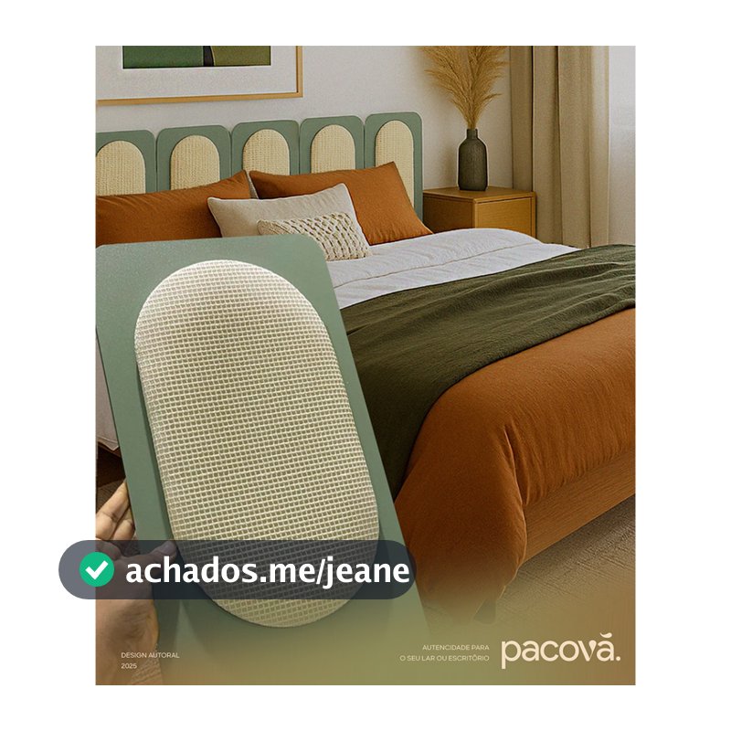 Kit Placa Cabeceira Cama Box Modulada Palha Telinha Talagarça Rosa e Verde Tendência Novidade Design Cama Infantil