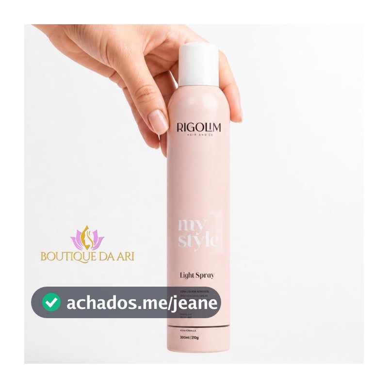 Light Spray - Cera Líquida 300ml - Rigolim Hair&Co.