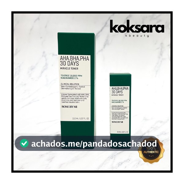 Some By Mi Aha Bha Pha 30 Days Miracle Toner 2 Types (30ml,150ml)