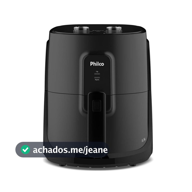 Air Fryer Philco 5,5L Revestimento Redstone 1500W PAF55B