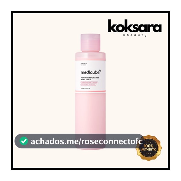 Medicube Pdrn Tônico Láctico Rosa Niacinamida 150ml