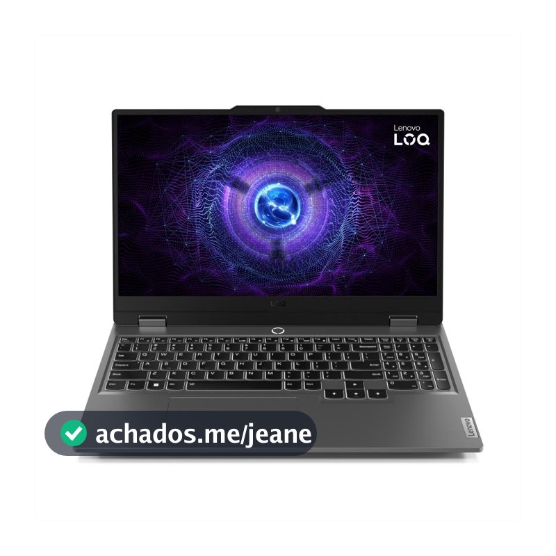 Notebook Gamer Lenovo LOQ 15IRX9 83KH0006BR Intel Core i5-13450HX 15.6" RTX 3050 512GB SSD 16GB RAM Windows 11 SL