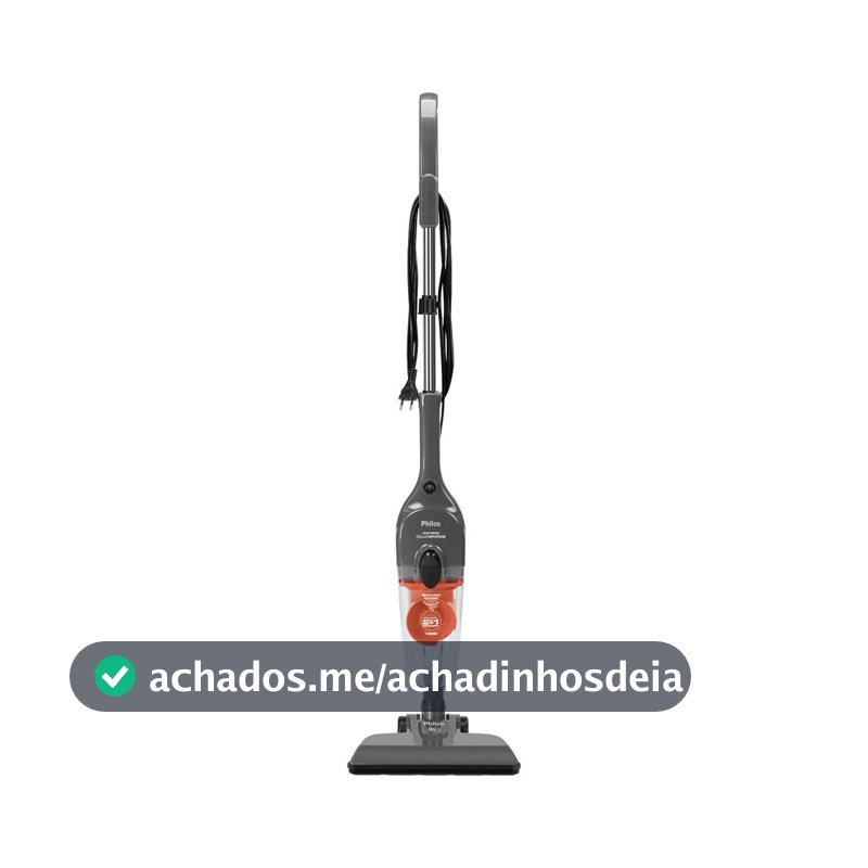 Aspirador de Pó Vertical Philco Ciclone 2 em 1 1400W PAS1550C