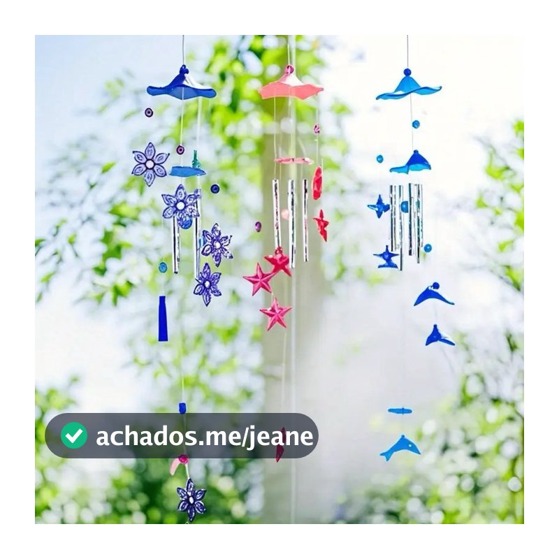 Sino dos ventos mensageiro dos ventos mobile ornamento de teto 50 cm