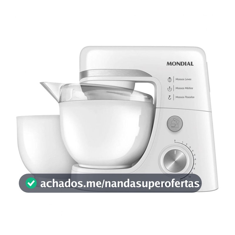 Batedeira Planetária BP-03W-2B 12 Velocidades 700W Mondial